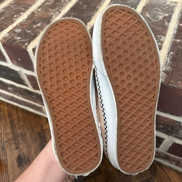 Vans old skool checkered foxing turtledove skateboarding shoes M 3.5 W 5 - Picture 10 of 11